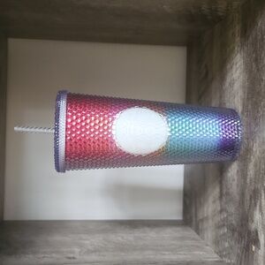 Starbucks rainbow pride tumbler NWT